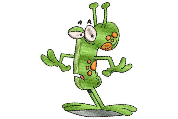 Alien Monster: Sweatshirt Embroidery Review