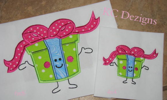 Birthday Present Character: An Embroidery Review
