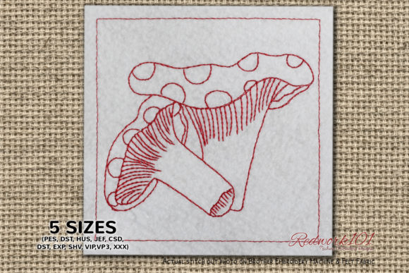 Chanterelle Mushroom: An Embroidery Design Review