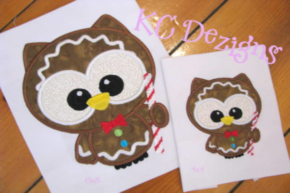 Cute Christmas Owl with Candy Cane: A Designer Review
