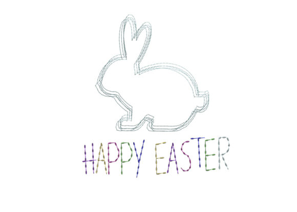 Easter Rabbit Scribble Stitch: A Designer’s Review