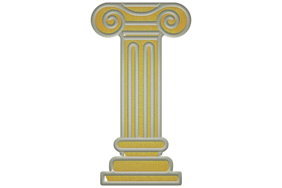 Greek Column: A Designer’s Embroidery Review