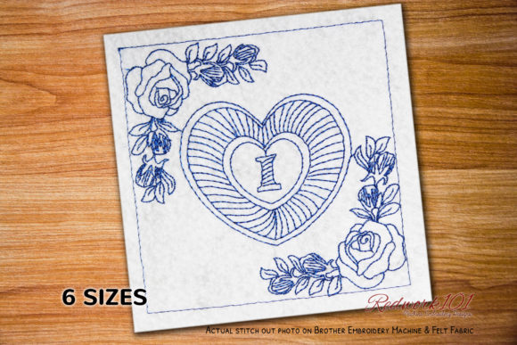 I Love in Heart Shape: An Embroidery Design Review