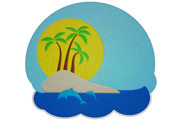 Island Embroidery Design: A Craft Fair Seller’s Review