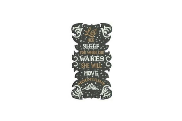 Let Her Sleep: An Embroidery Design Review