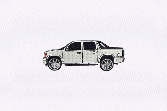 Pickup Truck Side: A Designer’s Stitch Test