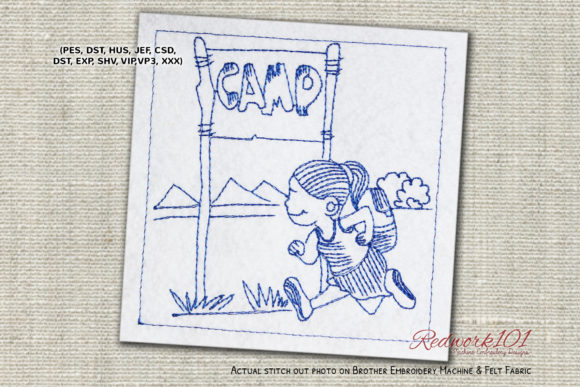 Running for Camping Redwork: A Designer Review