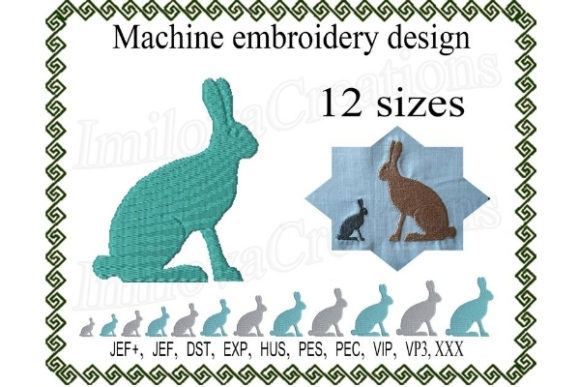 Silhouette Rabbit: A Seasonal Embroidery Review