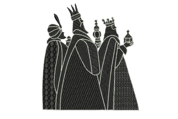 Three Wise Kings Black and White: A Stitch Review